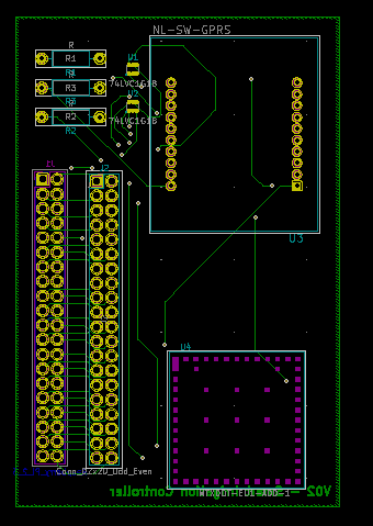 Back Layer PCB