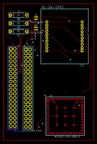 Front Layer PCB